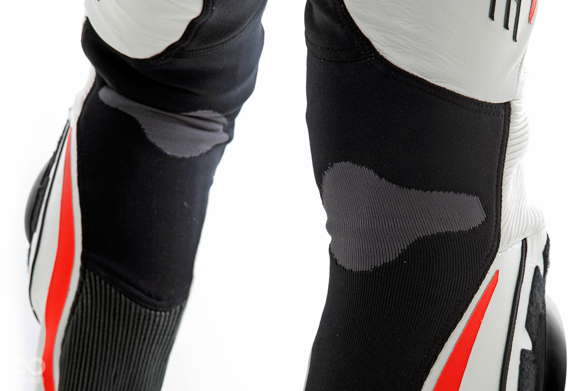 腋下、膝蓋等...關節內側使用上新材質，更透氣更舒適